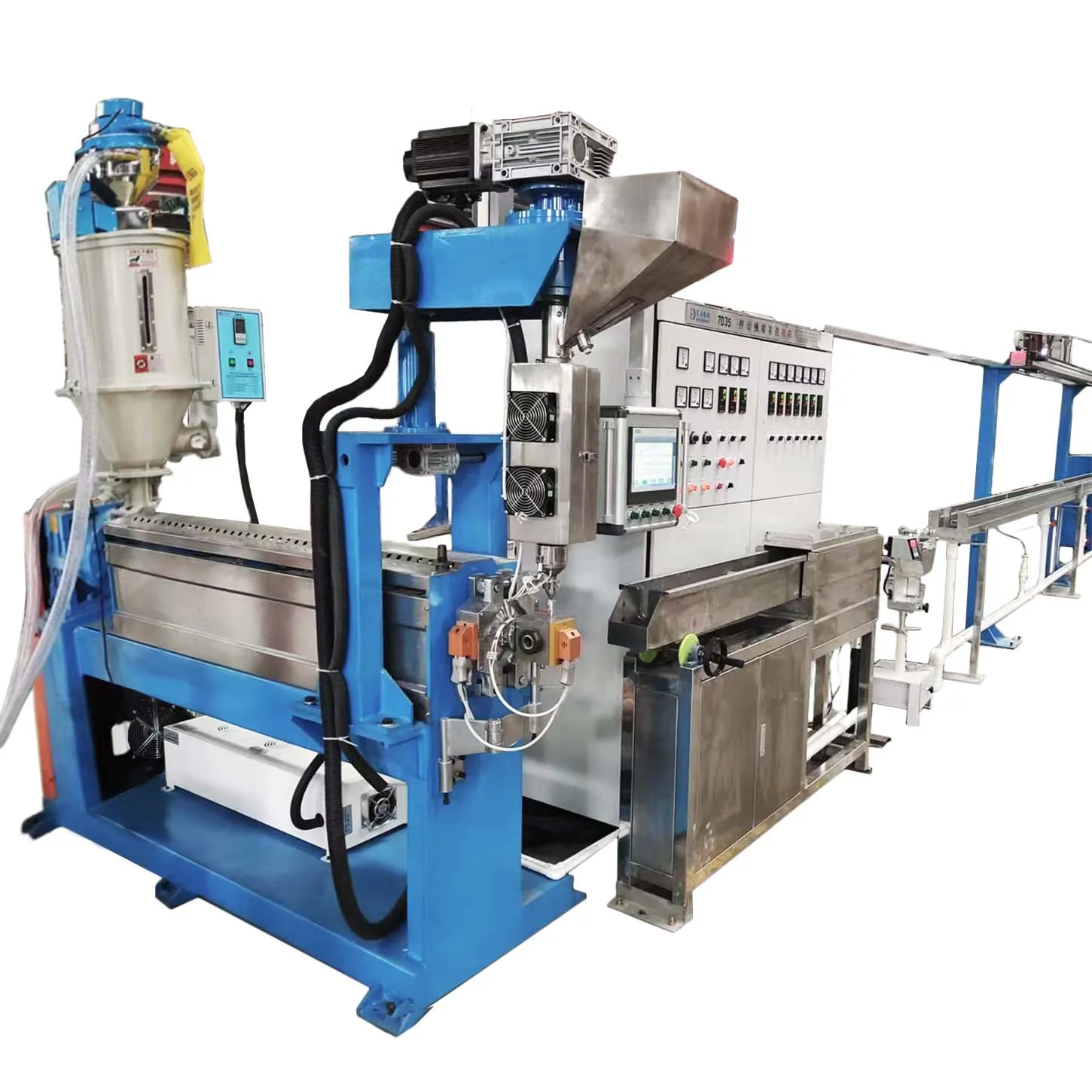 PVC SHEATHED EXTRUDER PRODUCTION LINE
