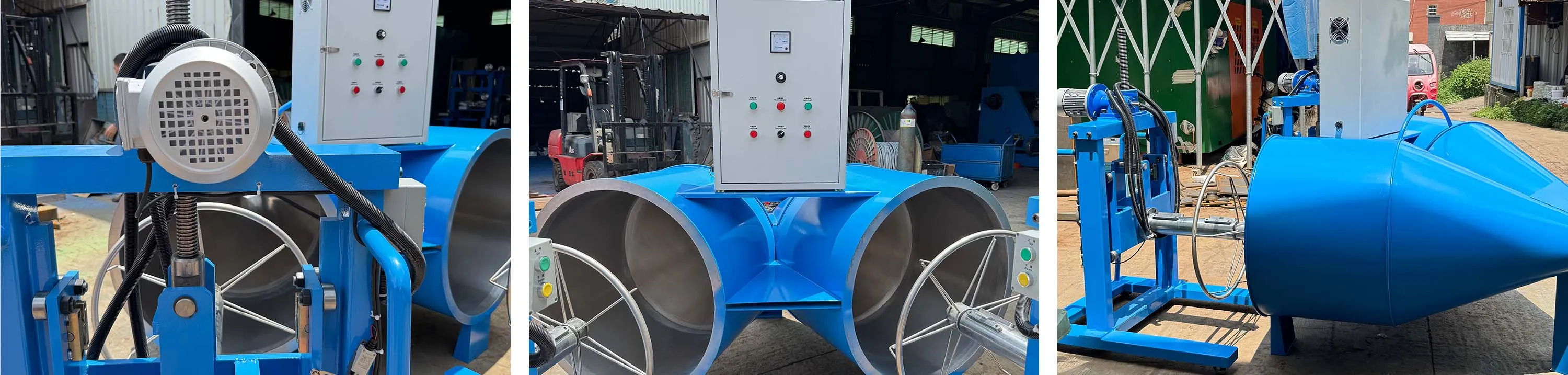 REVOLUTIONARY Φ630MM STAINLESS STEEL DUAL CONE PAYOFF WITH MAGNETIC TENSIONER LAUNCHES FOR HIGH-SPEED WIRE PROCESSING第[1]张