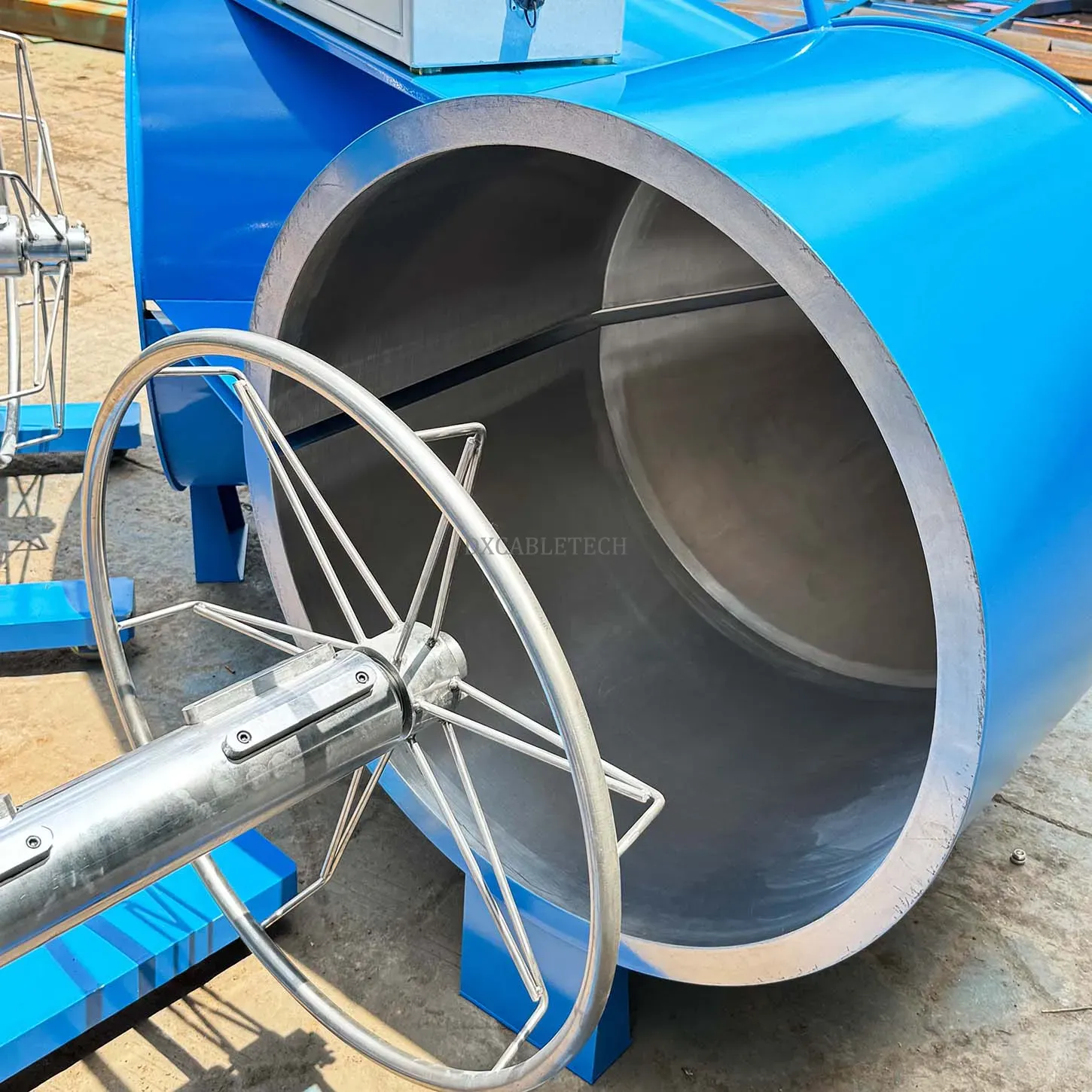 REVOLUTIONARY Φ630MM STAINLESS STEEL DUAL CONE PAYOFF WITH MAGNETIC TENSIONER LA