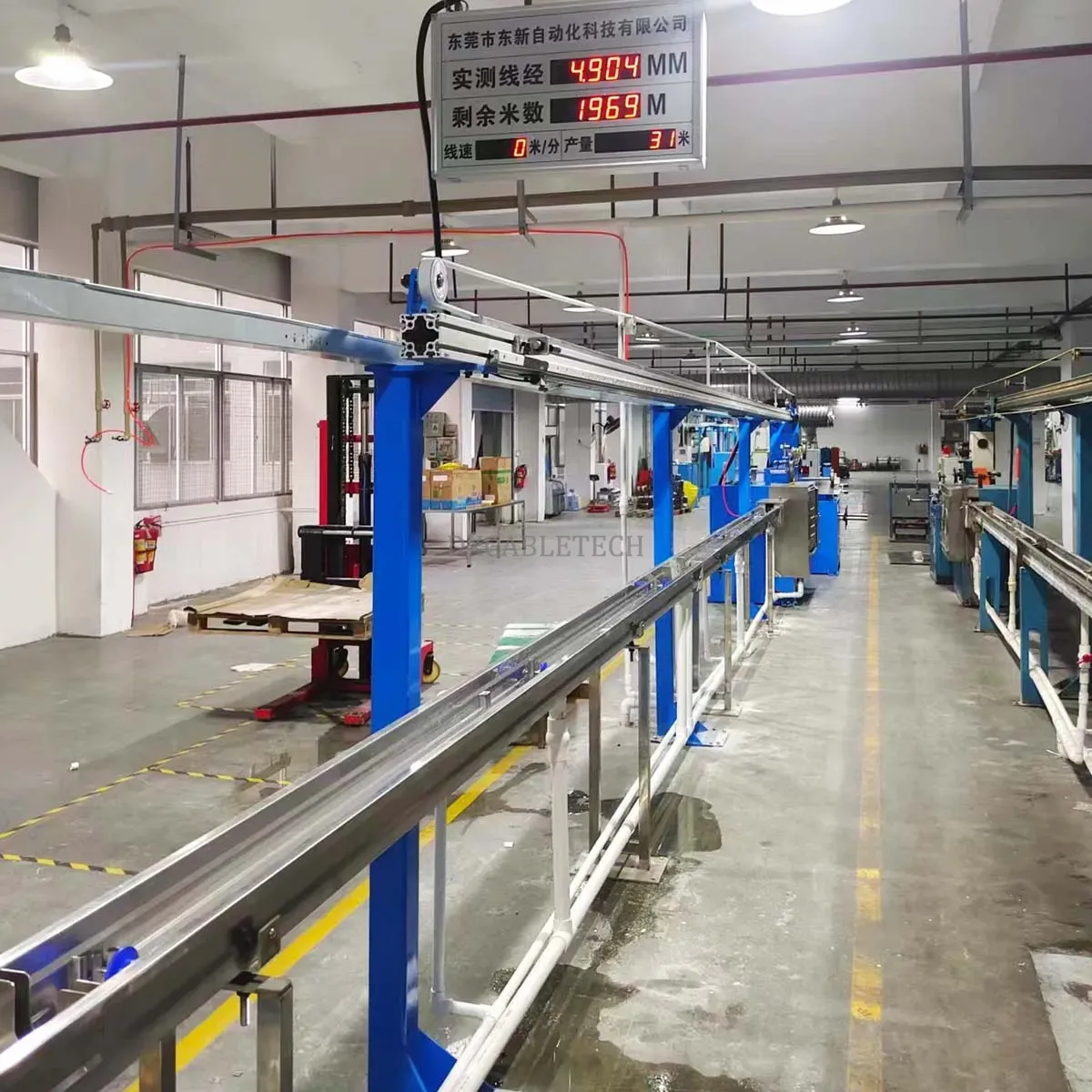 Coiling Head Integration in Extruder Lines